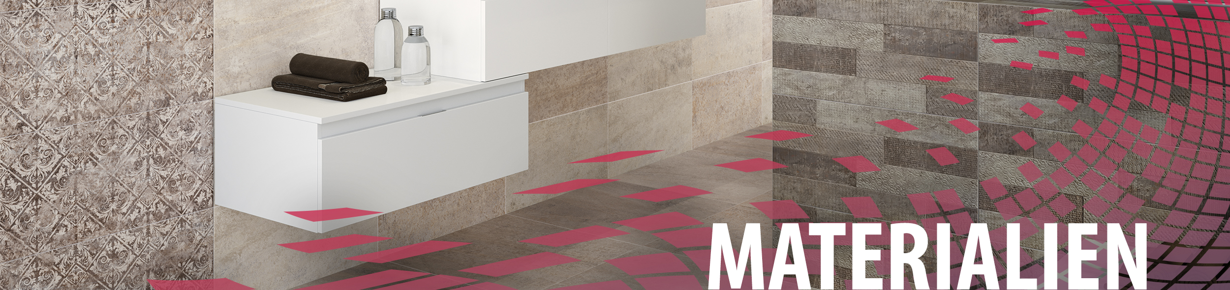 Materialien von Fliesen Thumm
