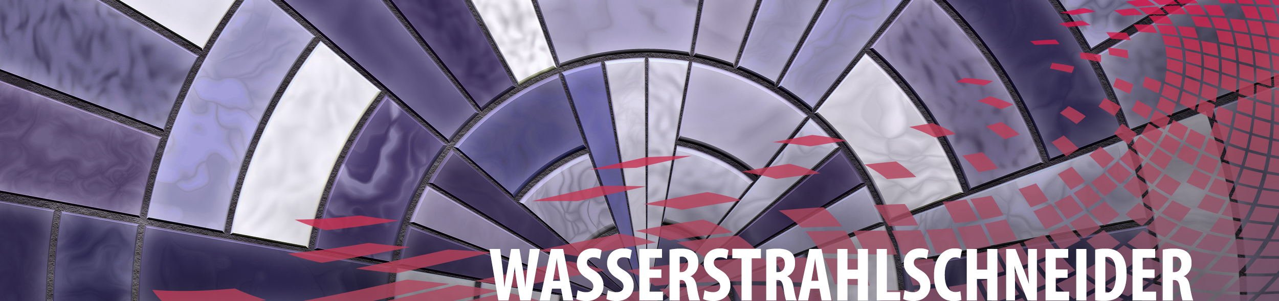 Wasserstrahlschneider für haarscharfe Schnittkanten, individuell gestaltete Bordüren und filigrane Formen 